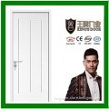 White color economical simple design wooden door for rooms